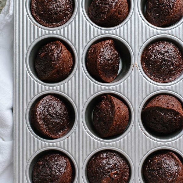 Chocolate Chip Mocha Muffins Recipe By Laura Kasavan The Feedfeed