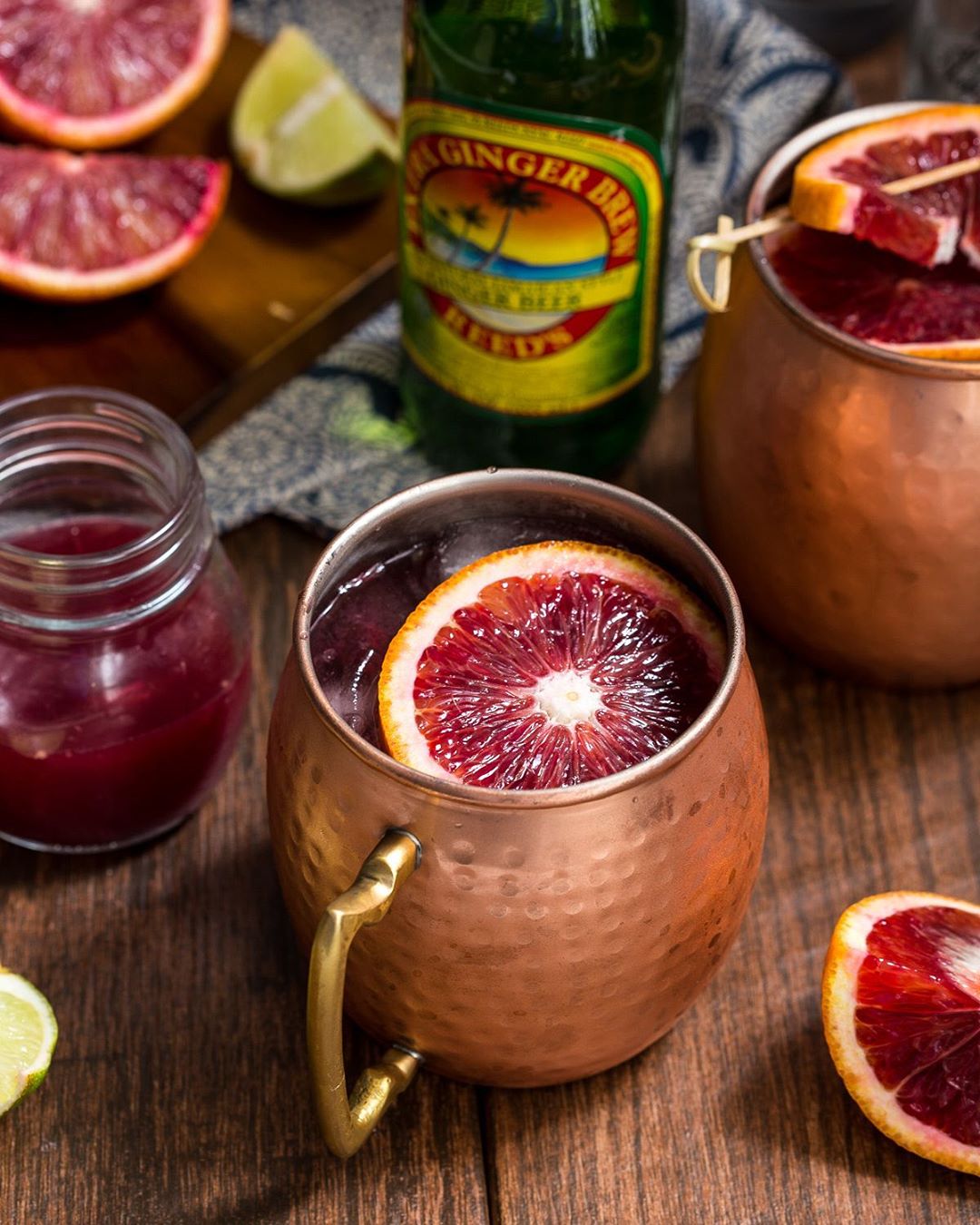 Blood Orange And Lime Mules by littleredkitchen Quick & Easy Recipe
