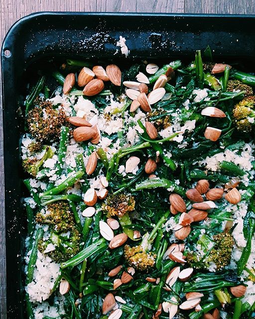 Roasted Green Beans, Cauliflower And Broccoli Recipe The Feedfeed