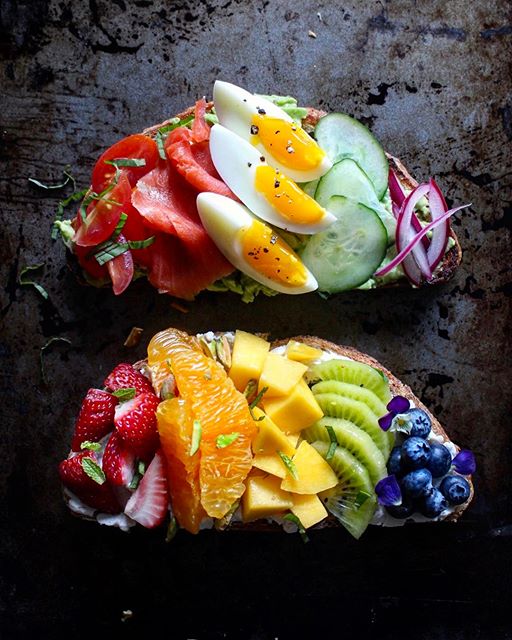 Sweet & Savory Rainbow Toast Recipe The Feedfeed