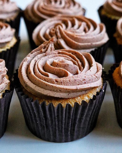 Coconut Cupcakes With Chocolate Fudge Frosting by 52weekscooking