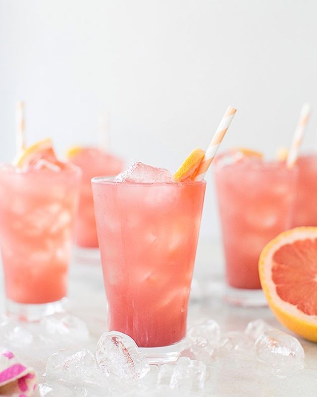 Sparkling Raspberry Grapefruit Cocktial Recipe | The Feedfeed
