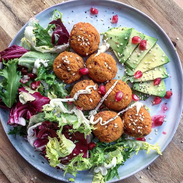 Sweet Potato Falafel by lucy_and_lentils Quick & Easy Recipe The Feedfeed