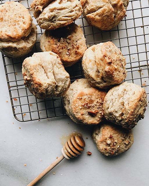 Pecan Honey Biscuits Recipe The Feedfeed