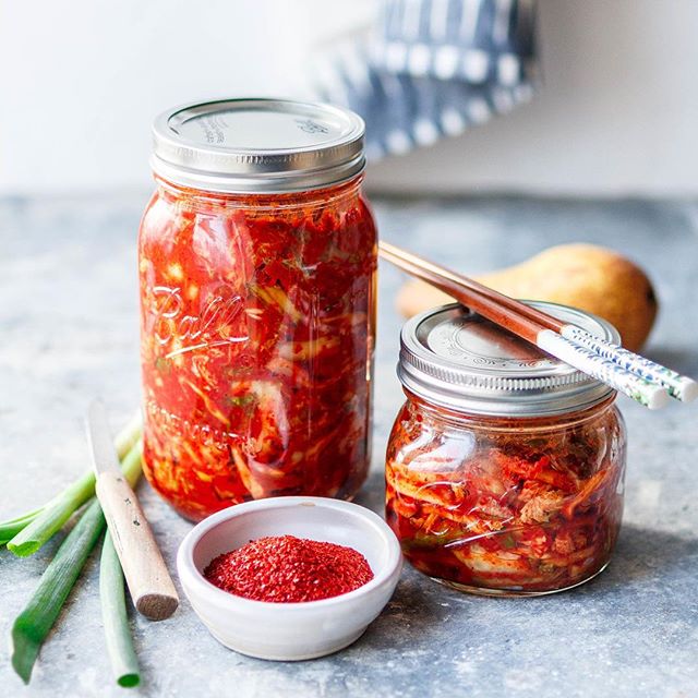 Kimchi With Cabbage, Radish, Onion And Pear Recipe The Feedfeed