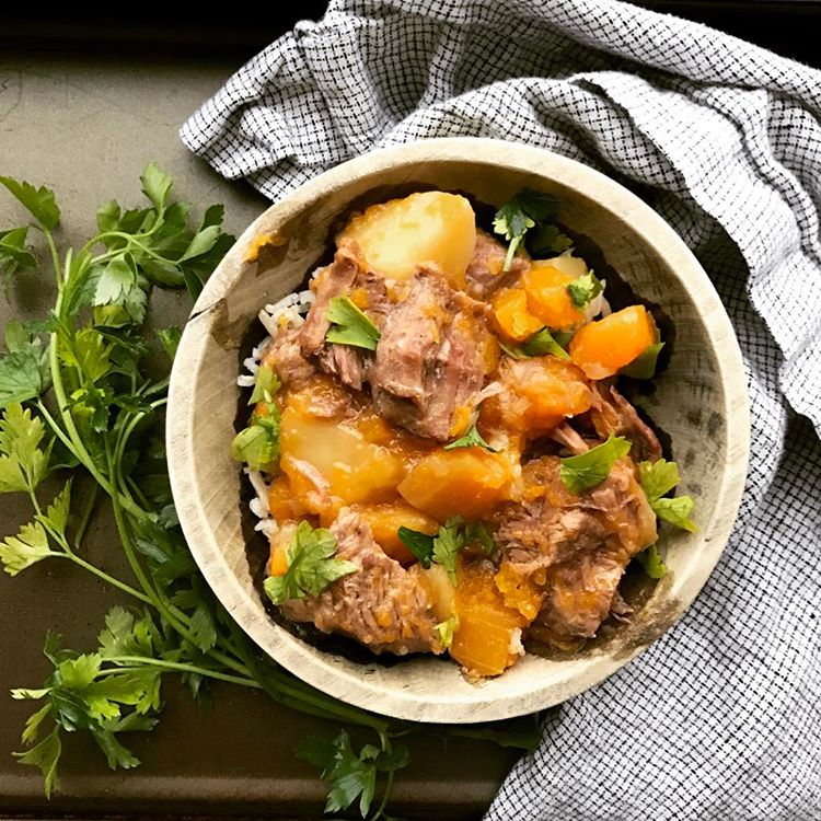 South African Lamb And Butternut Squash Stew by yumlovers Quick