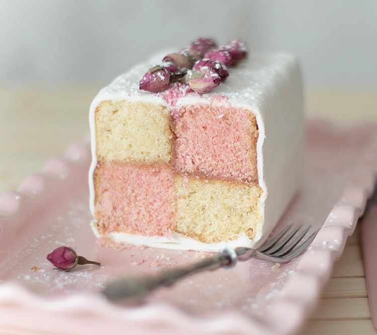 Classic Battenberg Cake Recipe The Feedfeed 