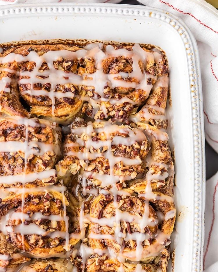 Baked Cinnamon Roll French Toast by thecookierookie Quick & Easy