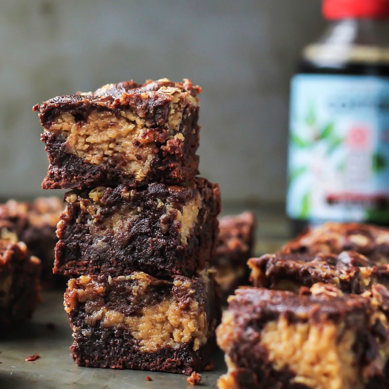 Peanut Butter And Cheesecake Mocha Brownies Recipe The Feedfeed