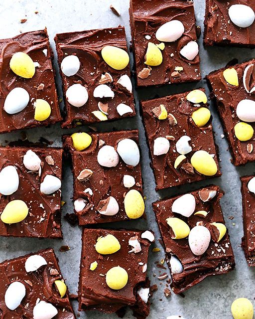 Easter Egg Brownies by tutti_dolci | Quick & Easy Recipe | The Feedfeed