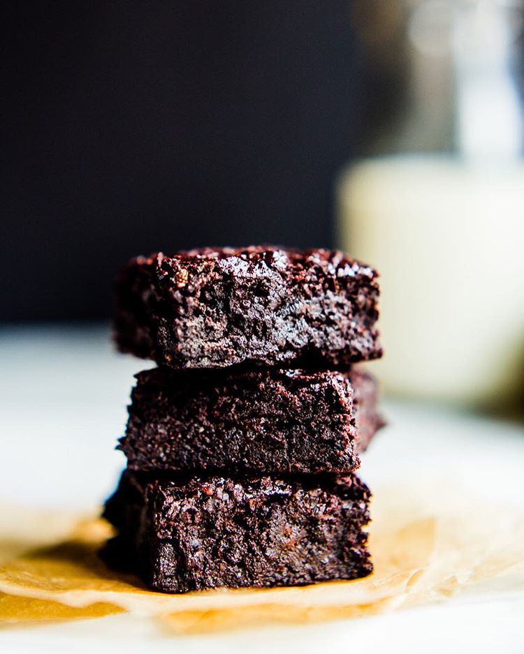 Dark Chocolate Hazelnut Brownies Recipe | The Feedfeed