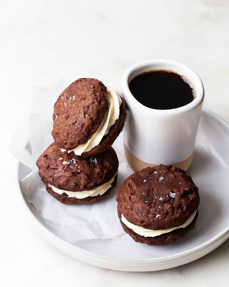 Boozy Irish Cream Brownies Sandwich Cookies By Stylesweetdaily Quick Easy Recipe The Feedfeed