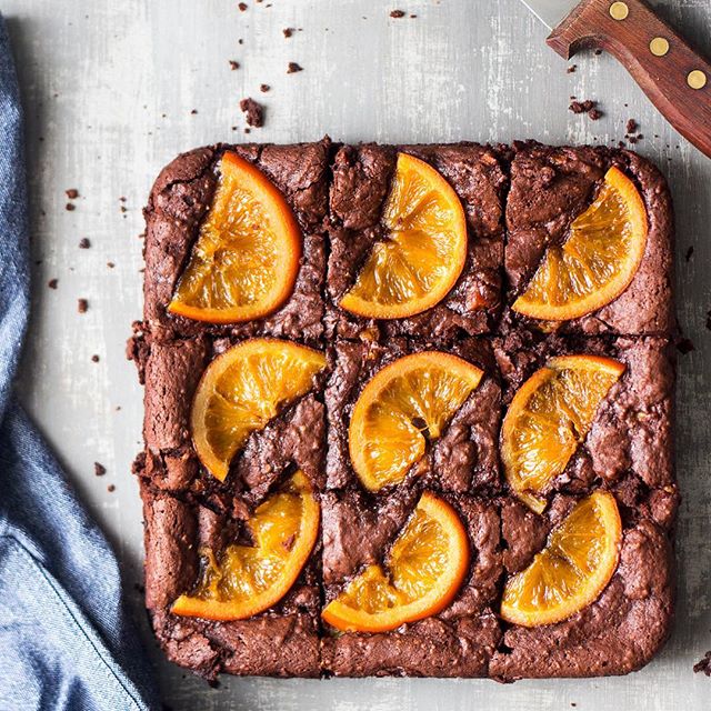 Orange brownies deals