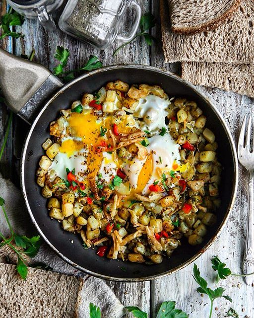 Potato, Pepper & Egg Skillet Recipe The Feedfeed