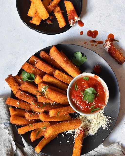 Polenta Fries Recipe The Feedfeed