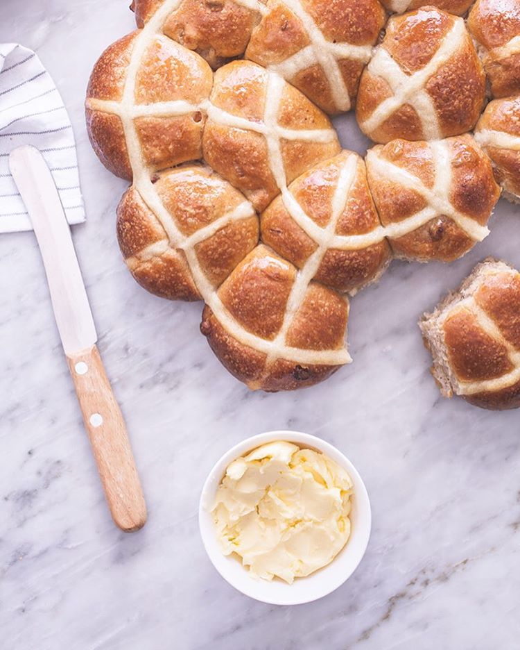Overnight Hot Cross Buns Recipe The Feedfeed