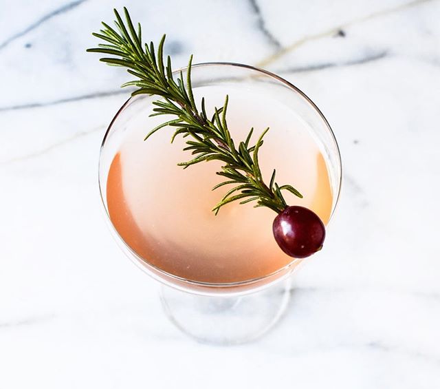 Rosemary Sparkling Rose Cocktail Recipe The Feedfeed