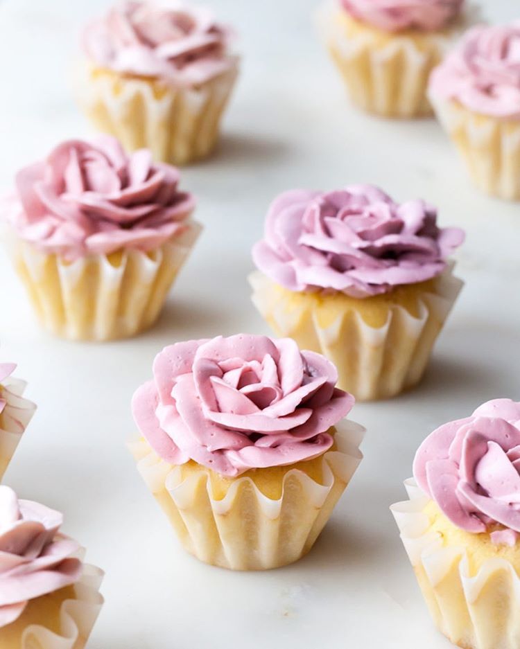 White Chocolate Rose Cupcakes Recipe | The Feedfeed