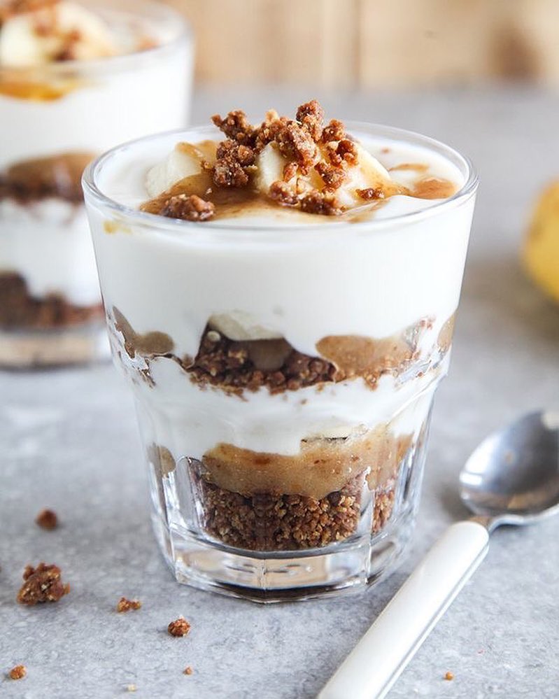 Healthy Banoffee Pie Parfait Recipe The Feedfeed