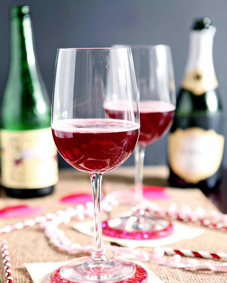 Framboise Champagne Cocktail Recipe The Feedfeed