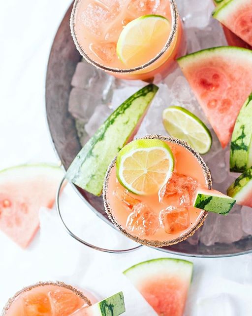 Watermelon Margaritas Recipe | The Feedfeed