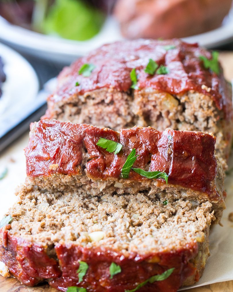 Meatloaf With Homemade Date Sweetened Ketchup Recipe | The Feedfeed