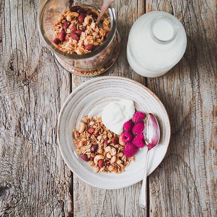 Homemade Cashew, Almond, And Coconut Granola Recipe | The Feedfeed