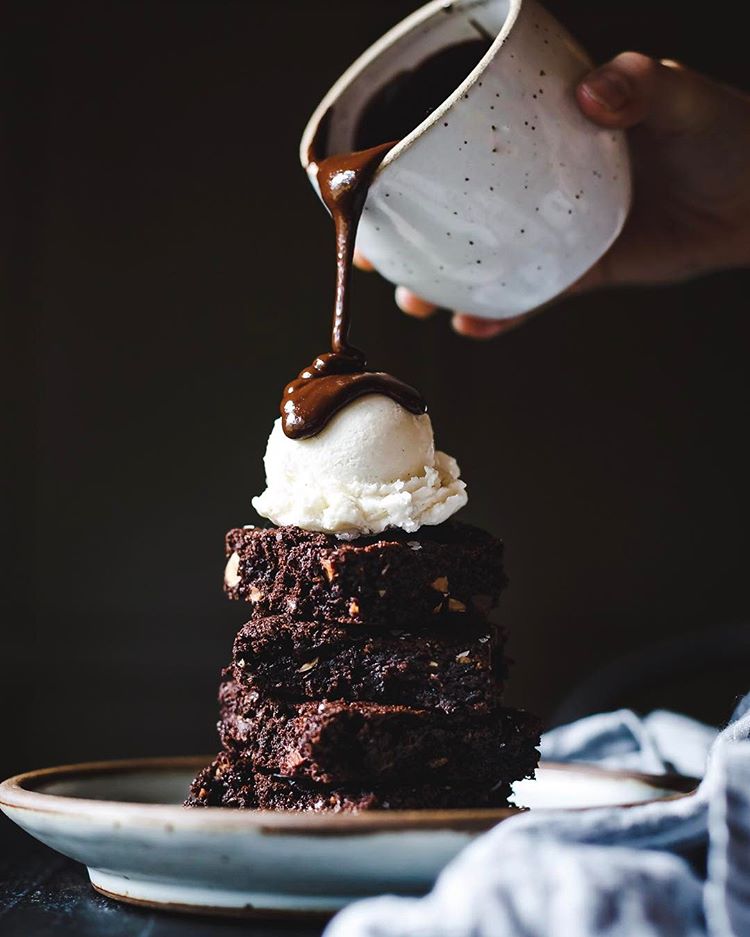 Dark Chocolate Hazelnut Brownies by snixykitchen | Quick & Easy Recipe ...