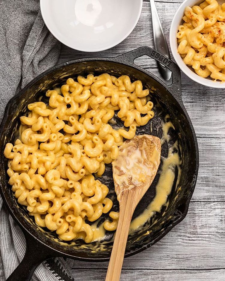 skillet mac and cheese with evaporated milk