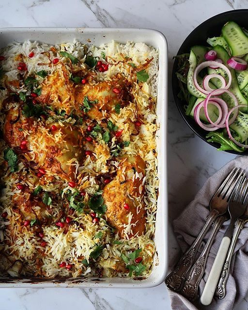 Baked Chicken Biryani By Fredashafi Spiceitup Quick Easy Recipe The Feedfeed