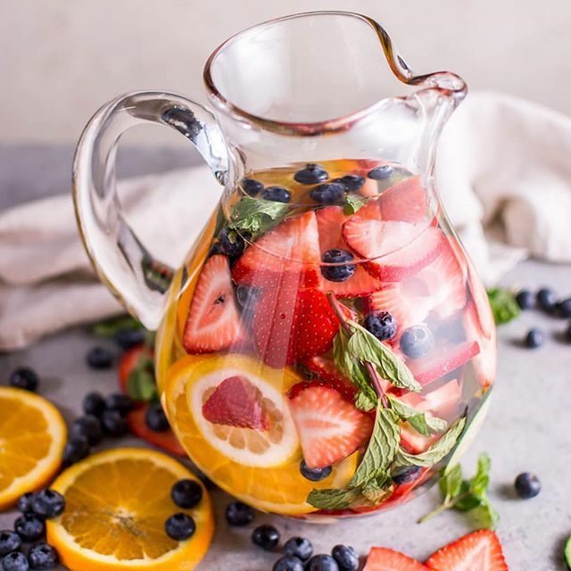 Rainbow Berry And Citrus Infused Water recipe by Natasha Bull ...