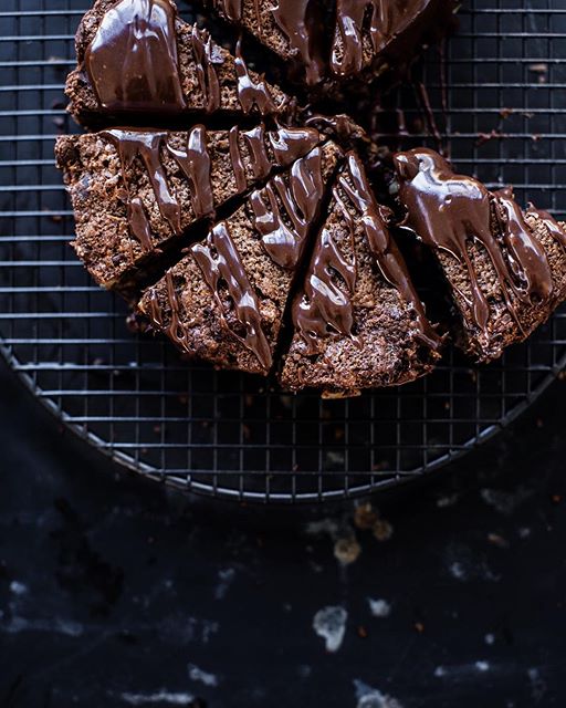 Chestnut Brownie Cake With Chocolate Ganache Recipe The Feedfeed