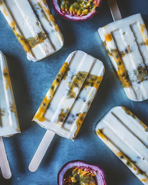 Passionfruit Yogurt Ice Pops by honestlyyum Quick & Easy Recipe The