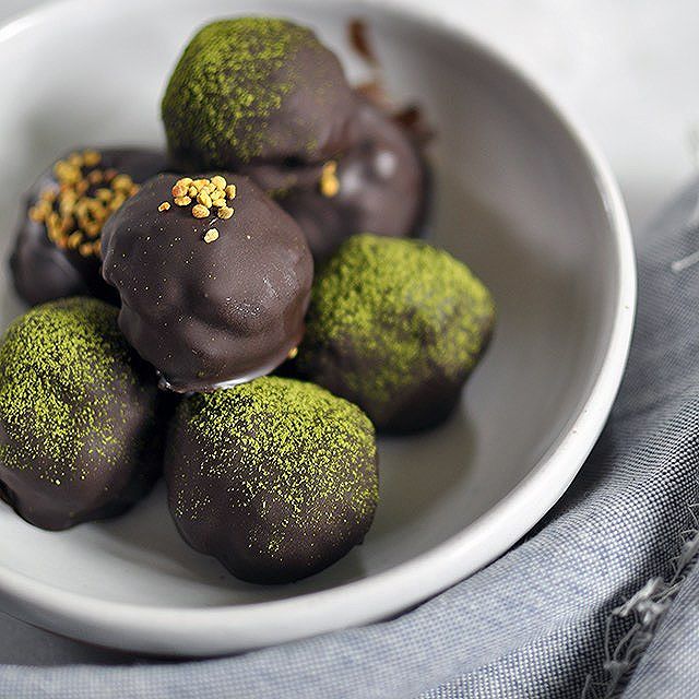 Chocolate Covered Walnut Energy Bites Recipe The Feedfeed