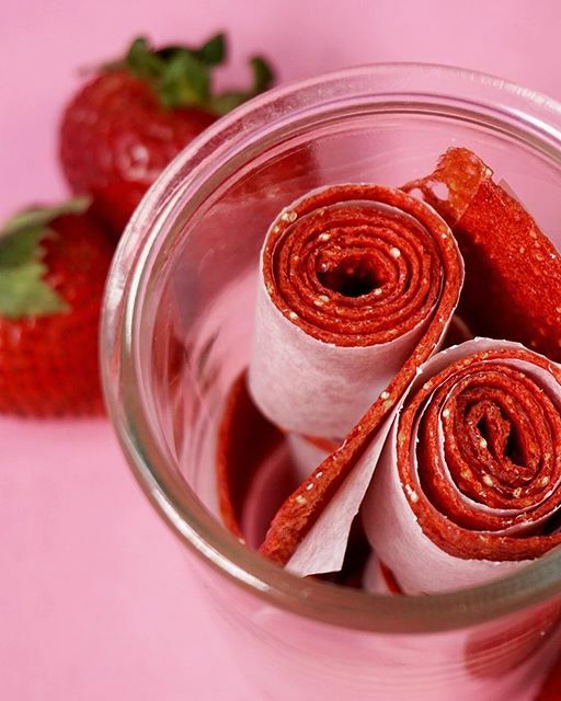 Homemade Strawberry Fruit Roll Ups By Brokeandcooking Quick Easy Recipe The Feedfeed