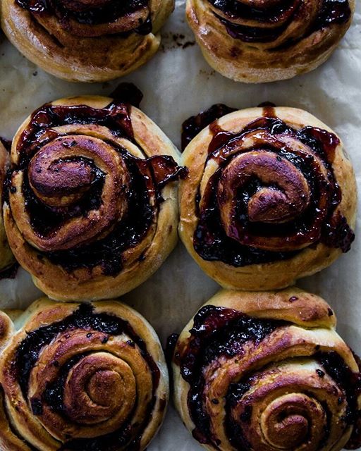 Currant Jam Buns Recipe The Feedfeed