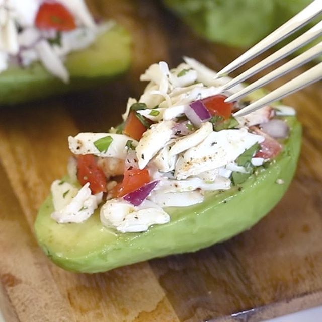Lump Crab & Avocado Salad Recipe | The Feedfeed