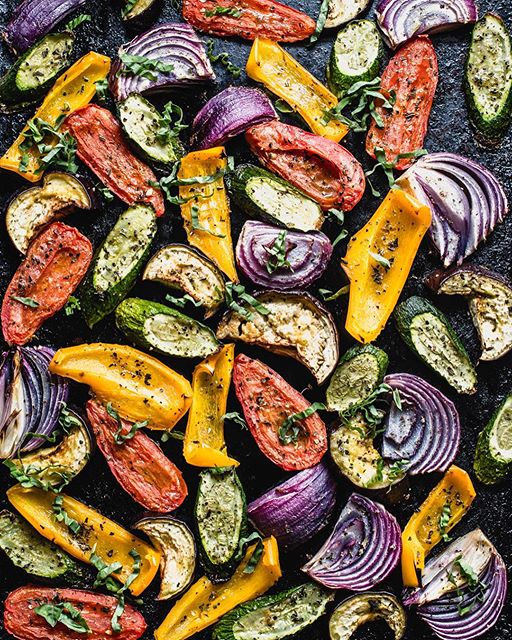 Roasted Mediterranean Vegetables By Stupideasypaleo Quick And Easy Recipe The Feedfeed