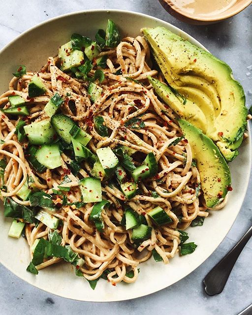 Noodle Bowl With Peanut Sauce Recipe The Feedfeed