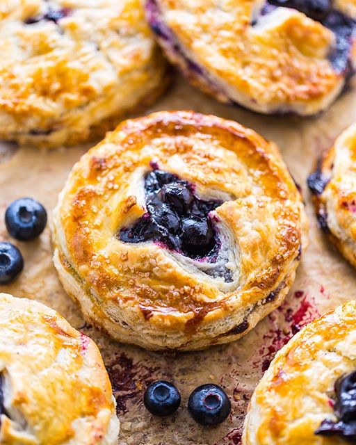 Flaky Blueberry Hand Pies Recipe | The Feedfeed