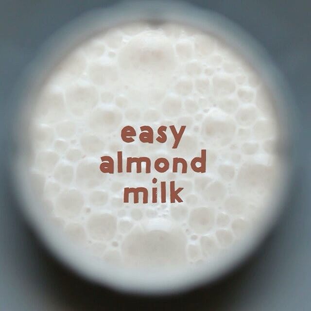 Easy Homemade Almond Milk Recipe | The Feedfeed