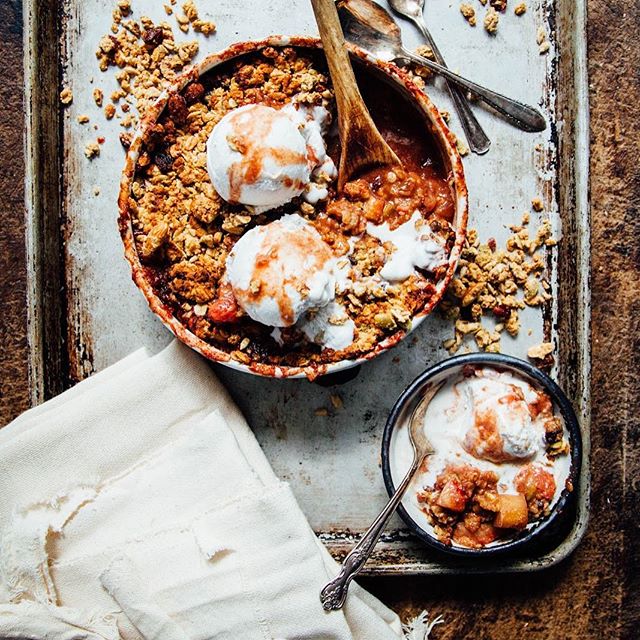 oat-almond-flour-rhubarb-crumble-recipe-the-feedfeed