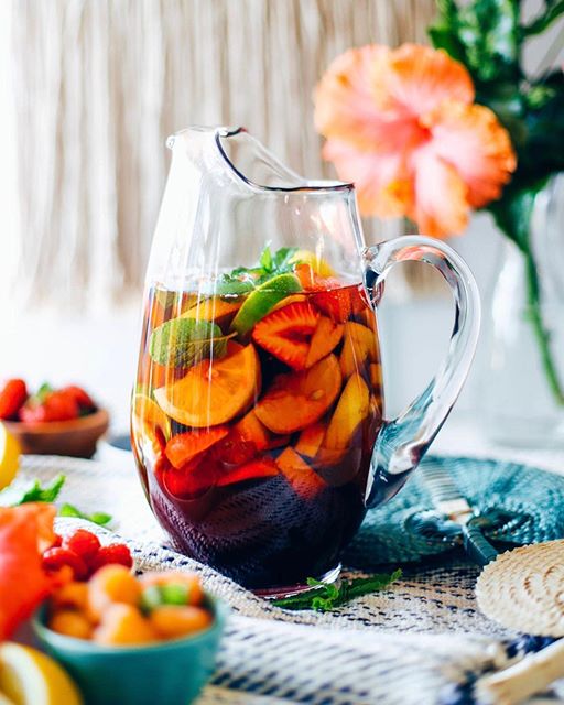 Sweet Tea With Hibiscus Liqueur Recipe The Feedfeed