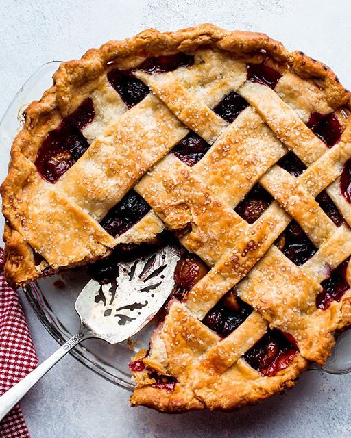 Classic Cherry Pie by sallysbakeblog | Quick & Easy Recipe | The Feedfeed