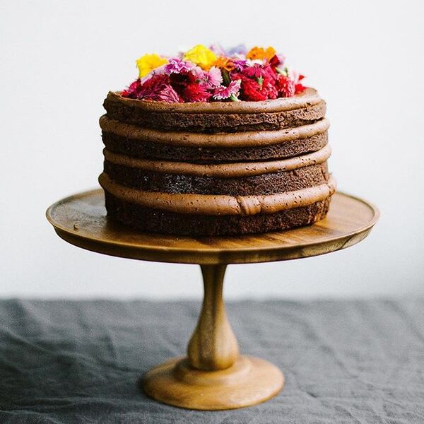 Chocolate Hazelnut Layer Cake Recipe By Kayley Mccabe The Feedfeed