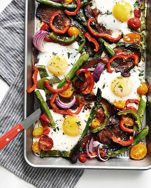 Sheet Pan Eggs, Breakfast