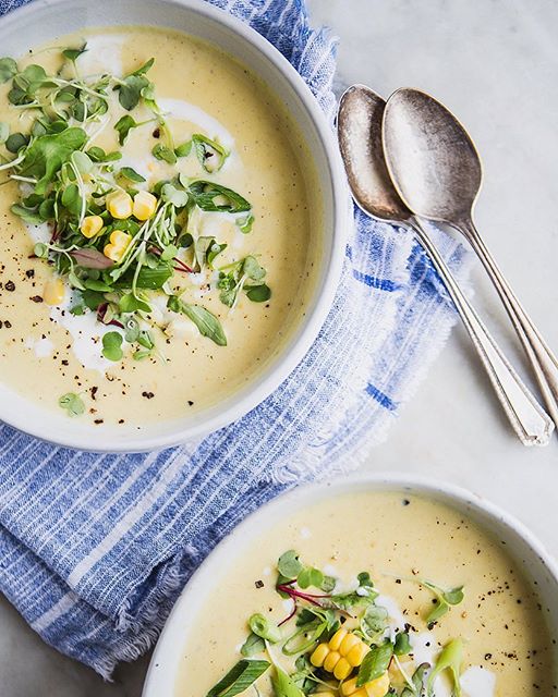 Corn And Leek Bisque Recipe The Feedfeed