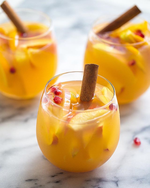 Cinnamon Apple Sangria Recipe The Feedfeed