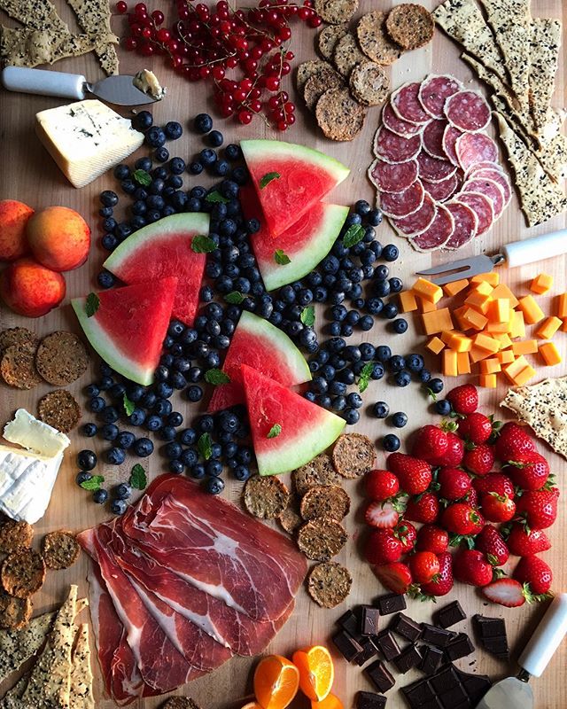 Summer Fruit Cheese Board Recipe The Feedfeed