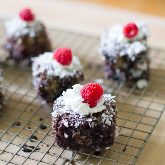 Raspberry Lamingtons recipe by Annie Wang The Feedfeed
